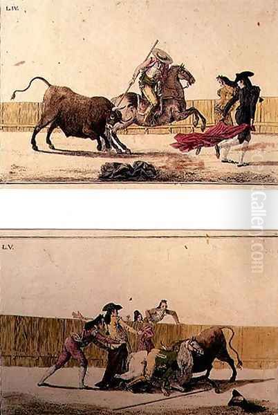 'Coleccion de las principales suertes de una corrida de toros' - view 1