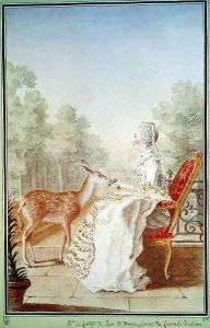 Anne-Claudine Mayneaud de la Tour, Comtesse de Pons Saint-Maurice, 1760 by Louis Carrogis Carmontelle