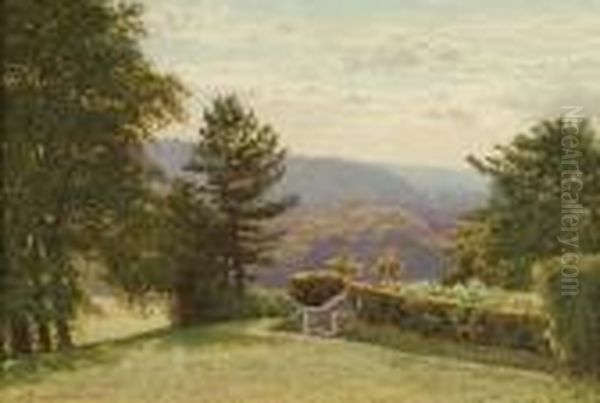 View Over A Wooded Landscape - view 1