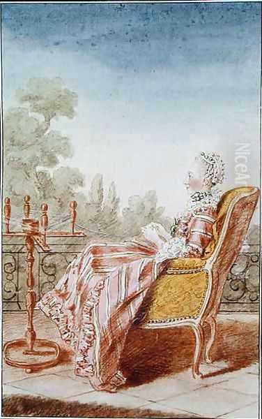 Lydia de Bournonville (1720-1791) Countess of Bentheim, 1767 - view 1