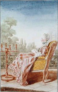 Lydia de Bournonville (1720-1791) Countess of Bentheim, 1767