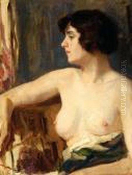 Female Half-nude - view 1