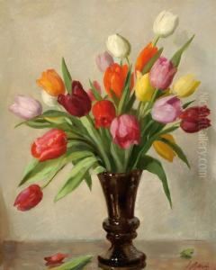 Tulips In A Vase Tulips In A Vase