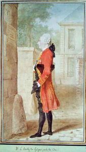 Bailli de Guines, 1765 by Louis Carrogis Carmontelle