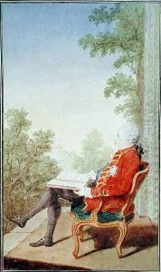 Duke of Cereste-Brancas by Louis Carrogis Carmontelle