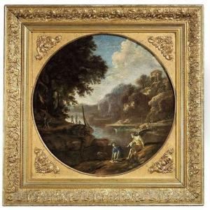 A River Landscape With Tobias And The Angel