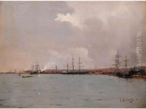 L Etang De Berre by Joseph Garibaldi