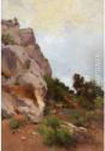 Paysage Provencal by Joseph Garibaldi