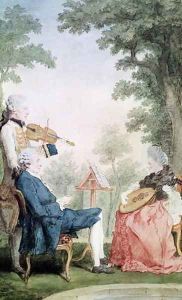 Monsieur and Mademoiselle de Croismare by Louis Carrogis Carmontelle