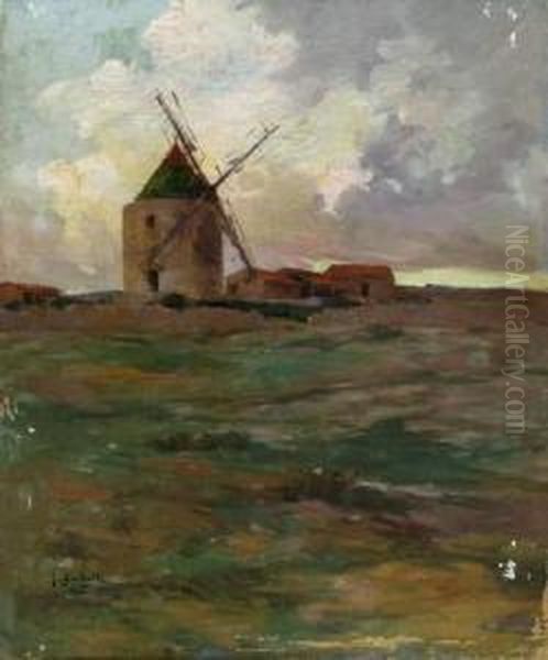 Paysage Au Moulin. - view 1