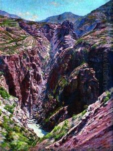 Les Gorges Du Cians by Angelo Garino