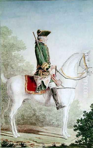 Louis-Antoine du Prat de Nantouillet, Marquis of Barbancon, huntsman to the Duke of Orleans, 1763 - view 1