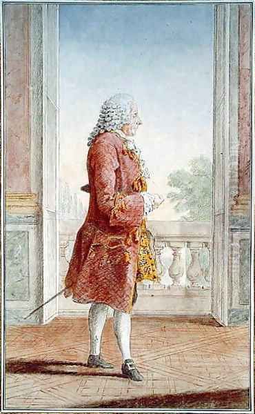 Francois Augustin Paradis de Montcrif, secretary to the Queen Marie Leczinska (1687-1770) - view 1