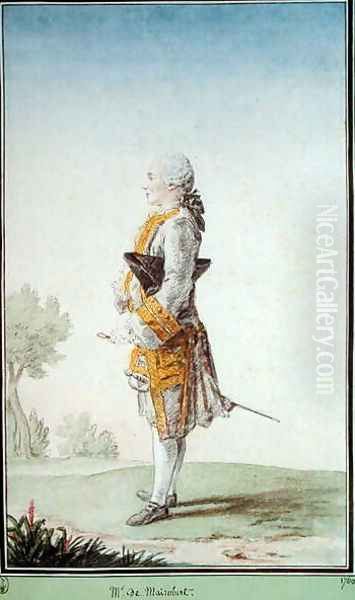 Monsieur Pidansat de Mairobert, 1760 - view 1