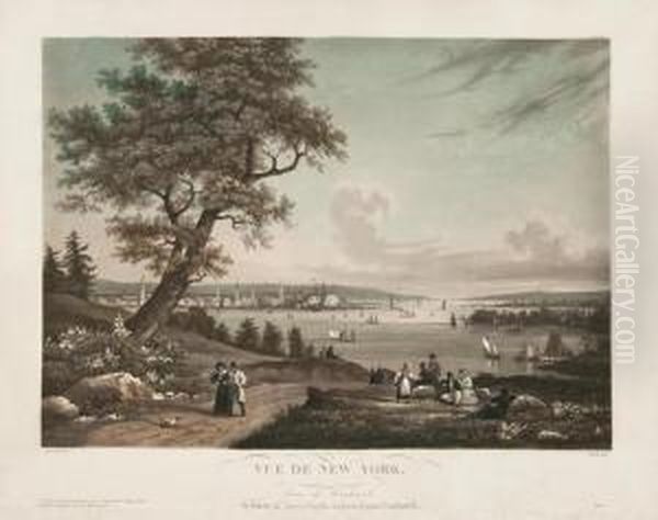 Vue De New York, Prise De Weahawk (a Viewof New-york, Taken From Weahawken). - view 1