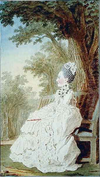 Fortunee-Marie d'Este (1734-1803) Countess of la Marche, Princess of Conti, 1768 - view 1