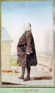 Monsieur le Doyen du Chapitre de Saint-Cloud, c.1766 by Louis Carrogis Carmontelle