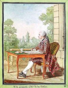 Self Portrait, c.1762 by Louis Carrogis Carmontelle