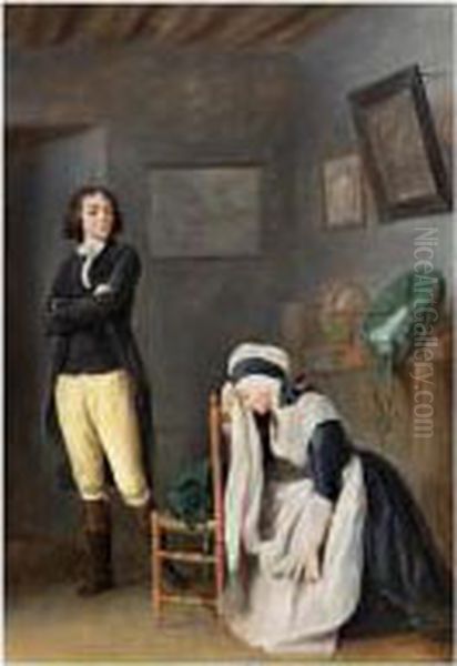 Couple Dans Un Interieur - view 1