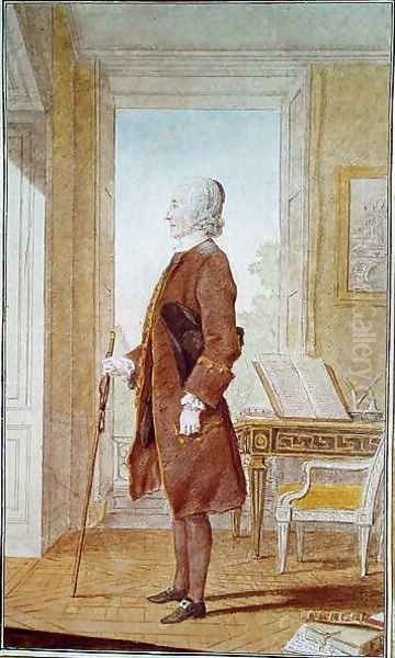 Monsieur l'Abbe Allaire (d.1775) private tutor to the Duke of Orleans, 1760 - view 1