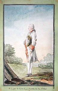 Philippe-Antoine-Gabriel-Victor-Charles (1723-94) Comte de La Tour-du-Pin by Louis Carrogis Carmontelle