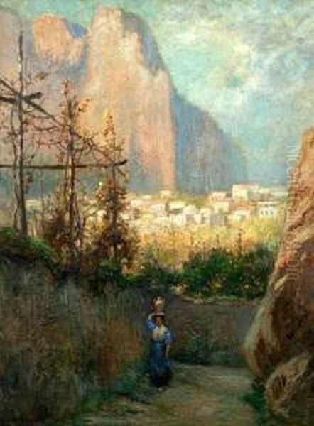 Path Of The Marina Grande, Capri. - view 1