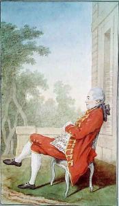 Marquis of Chaumont-Bernage, 1769 by Louis Carrogis Carmontelle
