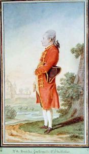 Gaspard-Claude de Fleurieu, Sieur de Montverdun, servant to the Duke of Orleans, 1770 by Louis Carrogis Carmontelle