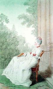 Portrait of Elizabeth, Countess Sapieha by Louis Carrogis Carmontelle