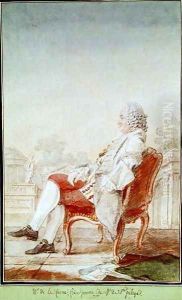 Monsieur de La Curne de Sainte-Palaye, 1760 by Louis Carrogis Carmontelle