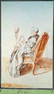 Mademoiselle Lefevre, 1758 by Louis Carrogis Carmontelle