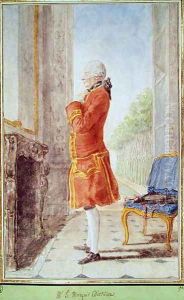 Jacques-Robert Le Hericy, Marquis d'Etreham, 1769 by Louis Carrogis Carmontelle
