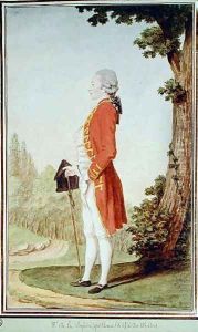 Jean-Baptiste-Louis de la Bussiere, horseman to the Duke of Orleans by Louis Carrogis Carmontelle