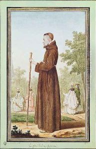 Father Hubert, 1786 by Louis Carrogis Carmontelle