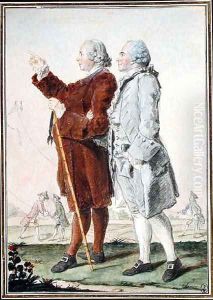 Monsieur Jean-Baptiste Le Roy (1719-1800) and the Abbot of Saint-Remy, 1775-80 Monsieur Jean-Baptiste Le Roy (1719-1800) and the Abbot of Saint-Remy, 1775-80