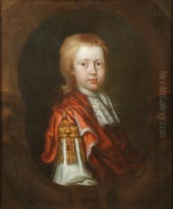 Portrait Of A Boy by Henri Gascard