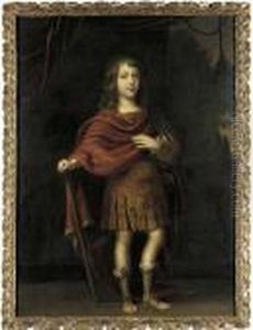 Portrait Of A Boy by Henri Gascard