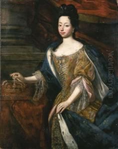 Portrait Of A Lady, Possibly Mary Of Modena Portrait Of A Lady, Possibly Mary Of Modena