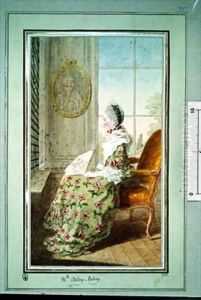 Mademoiselle Delsay Valory or de Lece Valori by Louis Carrogis Carmontelle