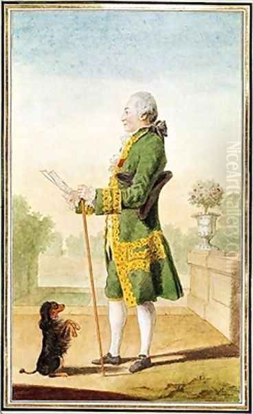 Monsieur de Boisandre, Master of the Hunt of the Duke of Orleans - view 1