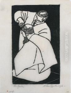 The Barber by Arthur Joseph Gaskin