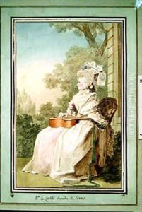 Marie Josephine Catherine Collet comtesse Alexandre de Damas Tredieu by Louis Carrogis Carmontelle