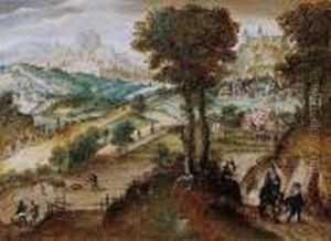 Landschaft Mit Der Flucht Nach Agypten.