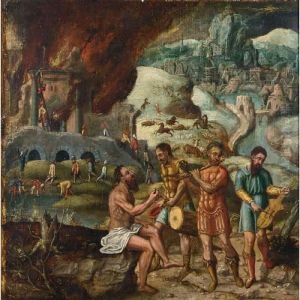 The Story Of Job by Lucas van Valckenborch