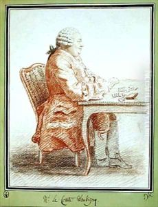 Le Comte dAubigny by Louis Carrogis Carmontelle