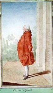 Le Marquis de Chabannais by Louis Carrogis Carmontelle