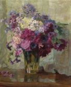 Blumenstilleben. by Anna Sophie Gasteiger