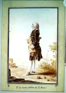 Monsieur de Ranchet Intendant de la Marine by Louis Carrogis Carmontelle
