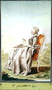 Madame Palu by Louis Carrogis Carmontelle