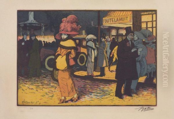 La Sortie Du Cabaret - view 1